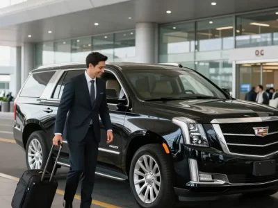 Professional Car Service Seattle Airport with chauffeur and luggage assistance