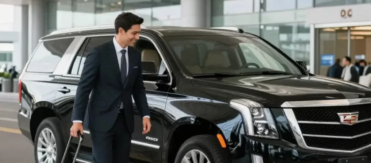 Professional Car Service Seattle Airport with chauffeur and luggage assistance